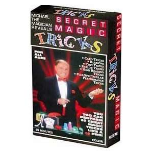   the Magician Reveals Secret Magic Tricks [VHS] 