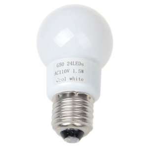  1W 110V E27 24 LED 33Lumen Cool White Spot Light Spotlight 