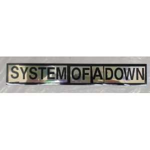  Music Sticker 1x12 System of a Down 