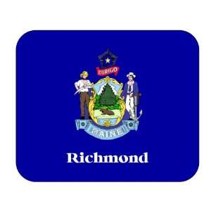  US State Flag   Richmond, Maine (ME) Mouse Pad Everything 