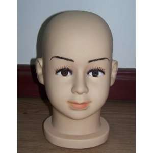 Male or Female Teenager Boy Girl Mannequin Head for Display cap hat 
