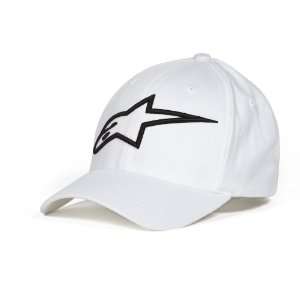  Alpinestars Logo Astar Flexfit Hat   Large/X Large/Black 