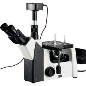   800X Inverted Metallurgical Microscope + 10MP Camera Windowns & Mac OS