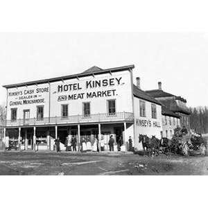  Vintage Art Hotel Kinsey and Meat Market   03509 9