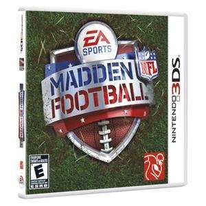  NEW Madden NFL Football 3DS (Videogame Software 