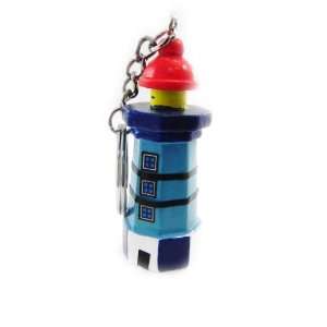  Keychains Phare red yellow blue. Jewelry