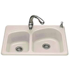  Kohler Woodfield Kitchen Sink   2 Bowl   K5805 4 55