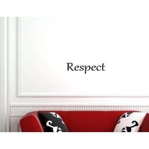 Respect   Vinyl Wall Lettering Quotes and Sayings Home Art Decor Decal 