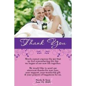  Print Your Own Photo Wedding Thank You Cards Everything 