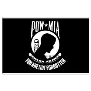  Large Poster POWMIA You Are Not Forgotten Flag Everything 
