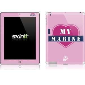  I Heart My Marine Pink skin for Apple iPad 2