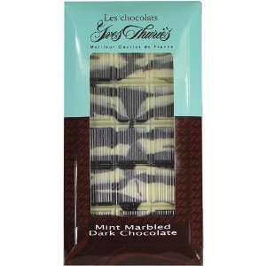Yves Thuries Marbled Dark Chocolate with Mint  Grocery 