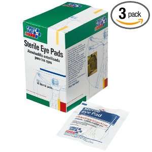   , Sterile, Oval, 25 Count Boxes (Pack of 3)