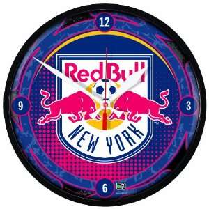  MLS Red Bull New York Round Clock