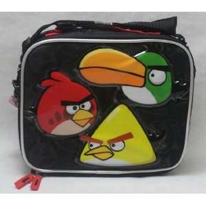  Licensed Angry Birds Black Insulated Lunch BAG Everything 