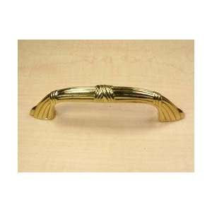 Century 15535 3 Solid Brass, Pull, 3 1/2 inch c.c. Polished Brass in 