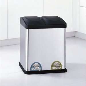  30 Liter Step On Recycle Bin by Organize It All
