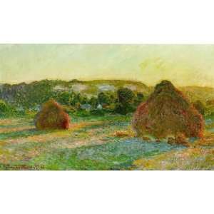  Claude Monet Wheatstacks (End of Summer)  Art 