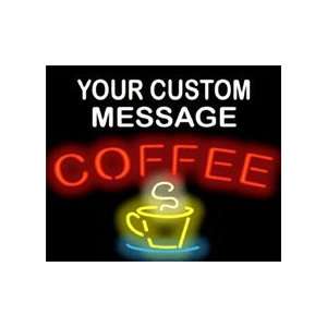 Custom Message Coffee with Cup Grocery & Gourmet Food