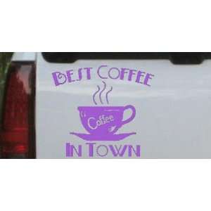 Best Coffee in Town Cafe Diner Business Car Window Wall Laptop Decal 