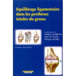   les protheses totales du genou (9782840234463) Dubrana Alt Sel Books