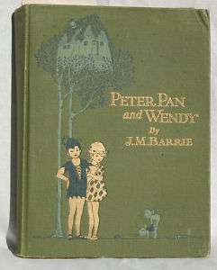 1921 Peter Pan and Wendy by J.M. Barrie  