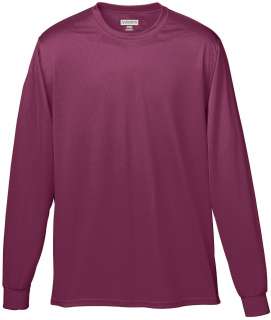 Augusta Mens Wicking Long Sleeve T shirt 788  