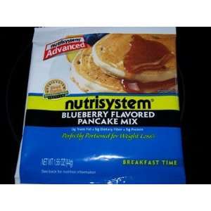  NUTRISYSTEM ADVANCED BLUEBERRY PANCAKE MIX  6 PACK 