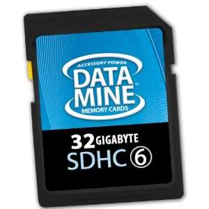  DataMINE 32GB SDHC Class 6 Memory Card Featuring DataSafe 