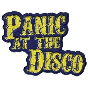  Panic At The Disco   Cracked Logo Iron On Patch Arts 