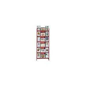  Corrugated 6 Shelf Red Christmas Display + Freight Patio 