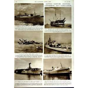  1949 ADENAUER LIVINGSTONE ZAROUBIN SHIP PORT VICTOR