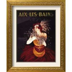  Aix Les Bains, Pre made Frame by Leonetto Cappiello, 35x43 