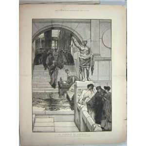  1876 SCENE AUDIENCE AGRIPPAS ALMA TADEMA FINE ART
