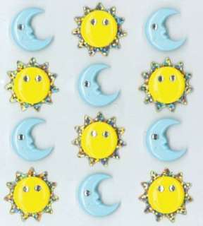   Jolees 476692 Jolees Cabochons Suns and Moons   Pack 