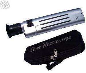 Optical Fiber Optic Inspection Scope 400x, Microscope  