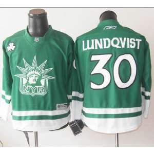   Lundqvist Jersey New York Rangers Youth Jersey Hockey Jersey Size S/M