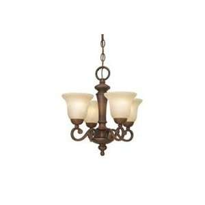  3673 â Carriage Hills 4 Light Mini Chandelier 