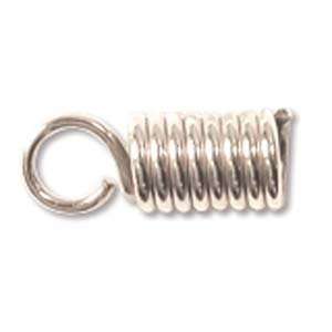   Plated 2.65mm Spring Cord Coil End (25) 38200 Arts, Crafts & Sewing