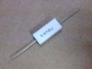 NEW 10 X Resistor 1 Ohm 5W Cement  