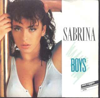 Sabrina Salerno   Boys Boys Boys   Dutch 7 1987 (Italo)  