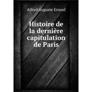   ¨re capitulation de Paris Alfred Auguste Ernouf  Books