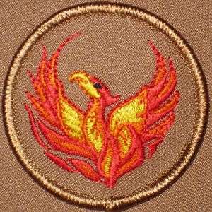 Cool Boy Scout Patch   Phoenix Patrol (#310)  