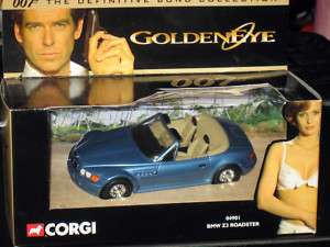 Corgi BMW Z3 James Bond 007 Movie MIB 1/36 Diecast  