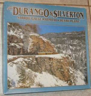 The DURANGO & SILVERTON Narrow Gauge Railroad Puzzle  