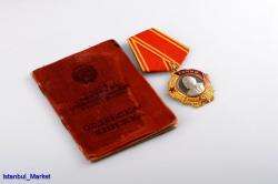 Russian 1945 Soviet Order Of Lenin Gold & Platinum Medal  