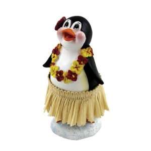   Miniature Dashboard   Hula Penguin 40789 Hawaiian Gift Automotive