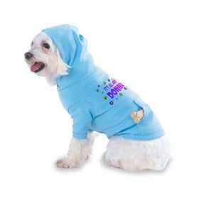 Its All About Donna Hooded (Hoody) T Shirt with pocket for your Dog 