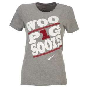  Nike Womens University of Arkansas Local T shirt Sports 