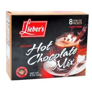 Liebers   Cholov Yisroel Hot Chocolate Mix   Case (Twelve 8 oz. boxes 